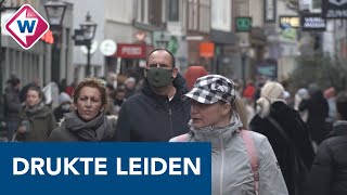 Verwachte Sinterklaasdrukte blijft uit in Leiden  OMROEP WEST [upl. by Ebanreb179]