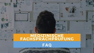 Häufig gestellte Fragen zur medizinischen Fachsprachprüfung FSP [upl. by Kcerred]