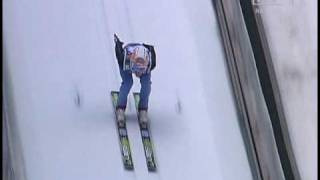 Łukasz Rutkowski Planica 2010 konkurs drużynowy 143m [upl. by Eivets]