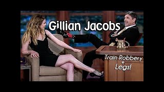 EVERY Gillian Jacobs with Craig Ferguson Show [upl. by Hnao]