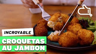 Les fameuses Croquetas au jambon Serrano [upl. by Ahsaercal78]