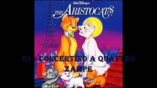 02  Scales and Arpeggios  The Aristocats Italian Original Soundtrack [upl. by Elleahcim]