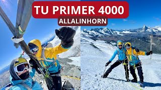 ✅Este será tu primer 4000🏔EL más quotFACILquot de los Alpes 👉ALLALINHORN 4027m [upl. by Nehr]