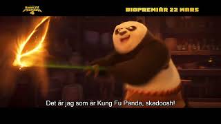 Kung Fu Panda 4  Fireball Fury  Biopremiär 22 mars [upl. by Celestyna]