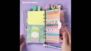 Decorative Cute Planner Flip Through [upl. by Yeoj]