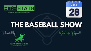 The Baseball Show with Ron Raymond  Free MLB Picks 62824 [upl. by Namolos]