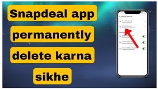 Snapdeal account permanently delete kaise kare  delete kaise kare Snapdeal account [upl. by Jeminah]