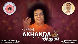 14 Nov 2020  Global Akhanda Bhajans Live Muddenahalli  Day 01 Evening [upl. by Song666]