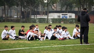 Escuelas de Fútbol de ColoColo participaron de prueba para buscar nuevos talentos [upl. by Uttasta]