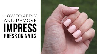 How to Apply Impress Nails  Press on Nails that Last 2 Weeks [upl. by Reviel]