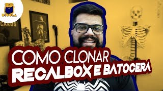 Como Clonar o RECALBOX e BATOCERA [upl. by Enomys]