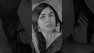 Mrunal Thakur Drawing 😍 shorts drawing art [upl. by Nowed]