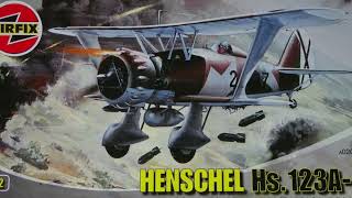 Airfix 172 Henschel Hs123A1 [upl. by Candice473]