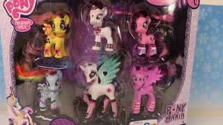 MLP My Little Pony Mania Toys R Us Exclusive Unboxing Review [upl. by Yevad]