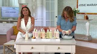 Josie Maran EveryBODY Wash Now Argan Body Cleanser Duo on QVC [upl. by Llirpa714]