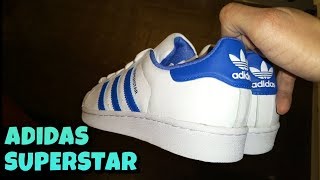 Adidas Superstar Unboxing And Review [upl. by Dachy]