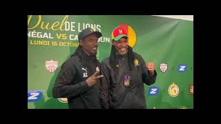 🤣Regardez Aliou Cissé et Rigobert Song en Toute complicité Rasta Connexion🦁Cest de çà quil sagit [upl. by Htaek]