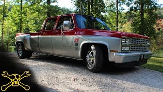 Lowered Chevy Dually  Hughwear Apparel Co [upl. by Devi]