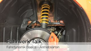 Fahrdynamik Basics 7  Antriebsarten [upl. by Flavio179]