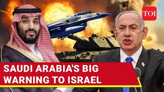 Saudi Breathes Fire MBS Govt Warns Israel Of Consequences Over Jewish Settlements In Palestine [upl. by Atirys]