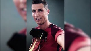 Cristiano Ronaldo dévoile ses crampons pour l’Euro 2016 [upl. by Delacourt]