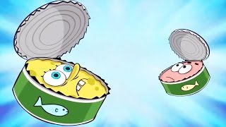 SpongeBobs Game Frenzy Spongebob Fish Can  Nickelodeon Games [upl. by Anenahs]