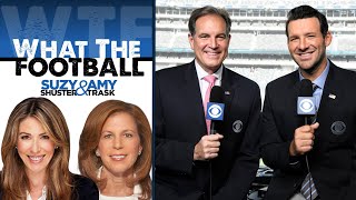 Yes Jim Nantz Is Truly Living His Dream Life  What the Football with Suzy Shuster amp Amy Trask [upl. by Resay]