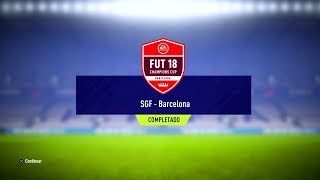 SBC SGF  BARCELONA  FIFA 18 [upl. by Thoer]