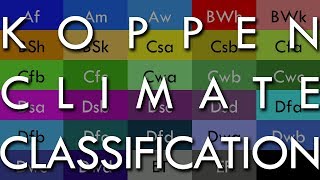 The KoppenGeiger Climate Classification System [upl. by Ecinaj]