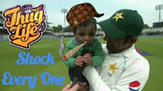 Sarfraz Ahmed SON 10 rupee de turture interview pak vs eng test [upl. by Henka]