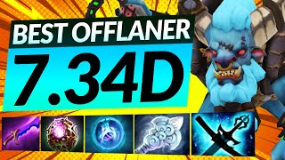 ABUSE Spirit Breaker NOW for Easy MMR  Best Build Tips  Dota 2 734D Offlane Guide [upl. by Lambart]