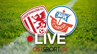 LIVE Greifswalder FC vs FC Hansa Rostock II  Regionalliga Nordost  SP28 [upl. by Aiclef]