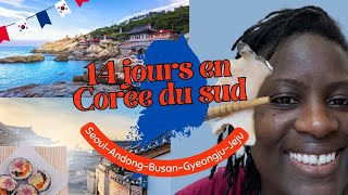 14 jours en Corée  visites et découvertes food 🥢✈️ [upl. by Jariah]