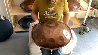 Handpan D Kurd 16 C3 Ember 440 hz [upl. by Irafat834]