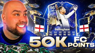 TOTY BELLINGHAM 50K FC Points Decide My Team TOTY R9 IN A PACK [upl. by Llemrej184]