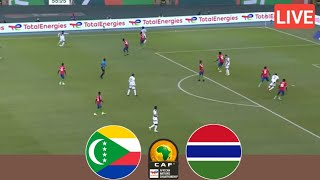 🔴LIVE Comoros Vs Gambia  Africa Cup Of Nations Qualification All Goals Results amp Highlights [upl. by Rooke]