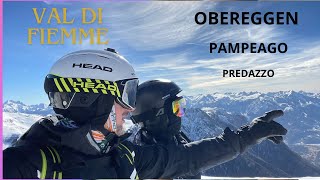 Val di Fiemme 2024 Obereggen Pampeago Predazzo 4k [upl. by Eniak]