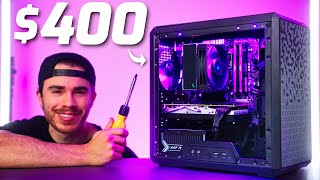 Xbox or Build a PC 👑 BEST 400 Gaming PC Build Guide 2023 [upl. by Hock205]