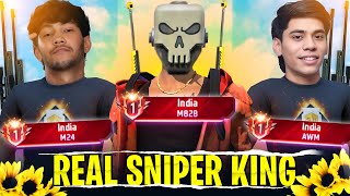 🤯TOP 1 INDIA WEAPON GLORY PUSH🤯 SNIPER KING 👑 freefirelive vampireff111 shortlive shortsfeed [upl. by Airotnes]