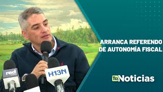 Arranca referendo de autonomía fiscal  Teleantioquia Noticias [upl. by Sabelle]