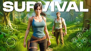 Top 5 Mind Blowing HIGH GRAPHICS SURVIVAL Game for Android 🔥 Top 10 Best Survival games for mobile [upl. by Banwell]