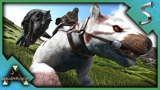 HERDING AND TRAPPING WILD GIGAS  Ark RAGNAROK DLC Gameplay S3E36 [upl. by Bergess776]