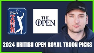 🚨 2024 BRITISH OPEN PICKS AND BEST BETS 🚨 [upl. by Airtina]