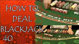 Blackjack Dealer Tips Cheque Change  40 [upl. by Gibbs]