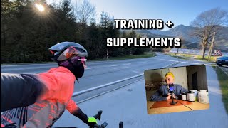 Road to pro Cyclist🚴‍♂️  Training amp Supplements 💊  Offseason Vlog 3 cycling hardworkpaysoff [upl. by Eidissac]