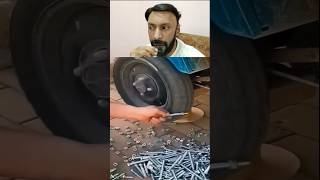 Smart Tire Rotation Trick Effortlessly Unscrewing Nuts from Bolts shorts [upl. by Sella]