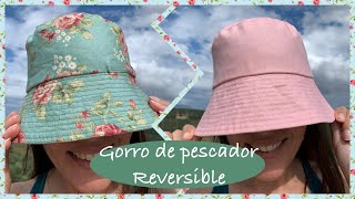 Como hacer un Gorro de PescadorBucket Hat [upl. by Ilbert]