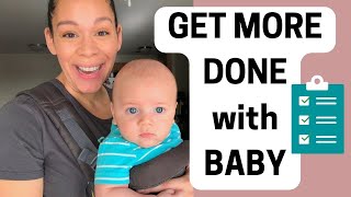 How to Put a Baby in Front Carrier  Infantino Baby Carrier Tutorial [upl. by Mainis227]