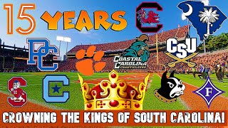 I gave EVERY D1 Team in South Carolina 15 Years to see who could DOMINATE in College Football 25 [upl. by Nomar]