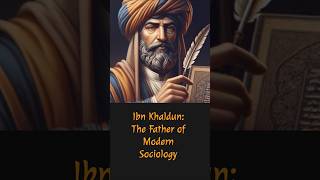 Ibn Khaldun The father of modern Sociology ibnkhaldun sociology [upl. by Nesilla523]